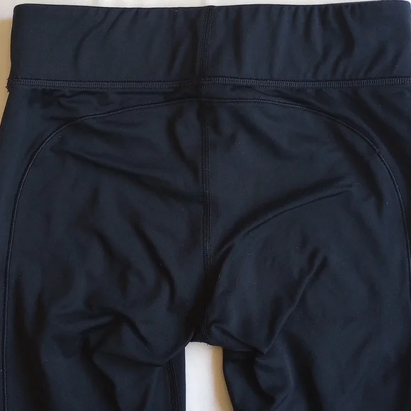 Under Armour 21" Crop Compression Leggings S Black Waist Pocket  50off3 - Picture 4 of 8